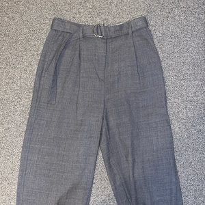 JCrew D-Ring Cropped Flannel Pant